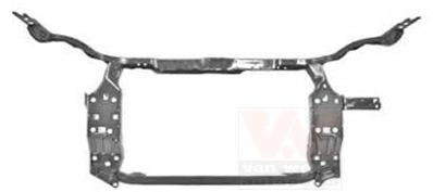 Acoperire fata 3389678 VAN WEZEL - Partea frontala/grila radiator