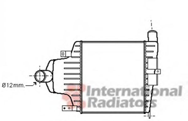 Intercooler, compresor 37004415 VAN WEZEL - Turbocompressor Intercooler, compresor 37004415 VAN WEZEL - Turbocompressor