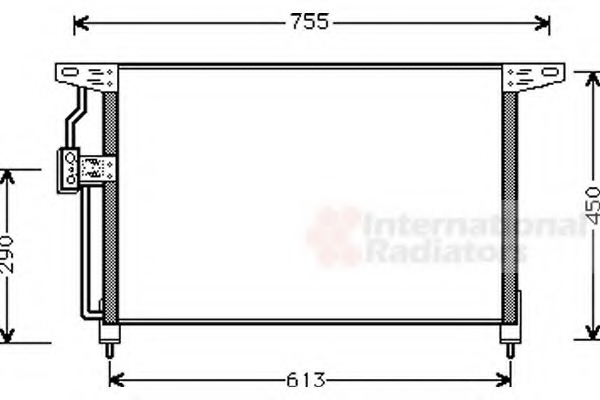 Condensator, climatizare 37005228 VAN WEZEL - Radiator clima Condensator, climatizare 37005228 VAN WEZEL - Radiator clima