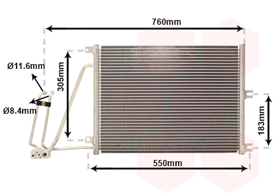 Condensator, climatizare 37005265 VAN WEZEL - Radiator clima Condensator, climatizare 37005265 VAN WEZEL - Radiator clima