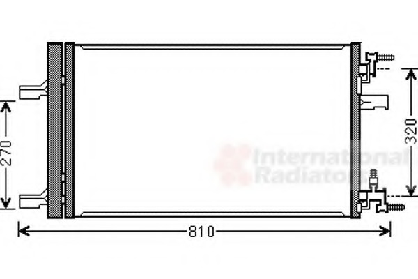 Condensator, climatizare 37005499 VAN WEZEL - Radiator clima Condensator, climatizare 37005499 VAN WEZEL - Radiator clima