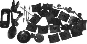 Set montaj, capota motor 3734797 VAN WEZEL - Capota fata/piese/izolare fonica