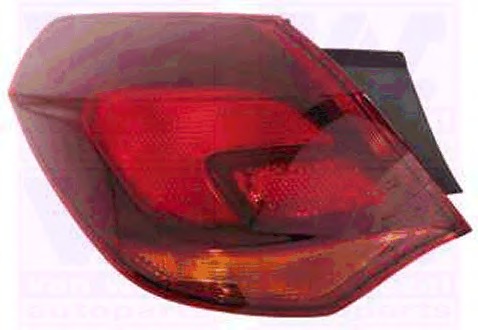 Lampa spate 3749936 VAN WEZEL - Stopuri / elemente Lampa spate 3749936 VAN WEZEL - Stopuri / elemente