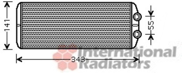Schimbator caldura, incalzire habitaclu 40006311 VAN WEZEL - Schimbator caldura Schimbator caldura, incalzire habitaclu 40006311 VAN WEZEL - Schimbator caldura