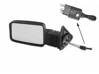 Oglinda exterioara 4039823 VAN WEZEL - Trapa/ capota/ usi/ acoperis escamotabil/ pavilion pliant