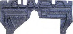 Material amortizare zgomot, nisa motor 4047701 VAN WEZEL - Trapa/ capota/ usi/ acoperis escamotabil/ pavilion pliant