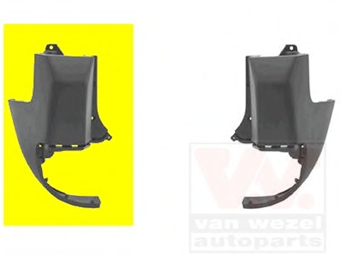tampon 4052533 VAN WEZEL - Bara fata | piese (bara,grila,ramforsare,spoiler,deflector) tampon 4052533 VAN WEZEL - Bara fata | piese (bara,grila,ramforsare,spoiler,deflector)