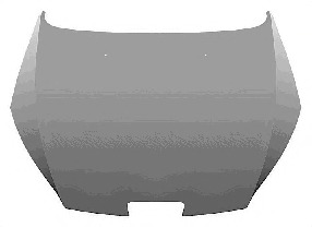 Capota motor 4060660 VAN WEZEL - Capota fata/piese/izolare fonica