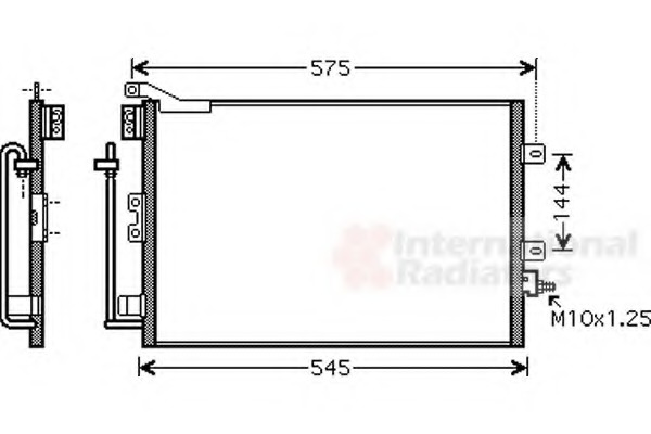 Condensator, climatizare 43005395 VAN WEZEL - Radiator clima Condensator, climatizare 43005395 VAN WEZEL - Radiator clima