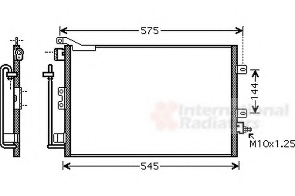 Condensator, climatizare 43005417 VAN WEZEL - Radiator clima Condensator, climatizare 43005417 VAN WEZEL - Radiator clima