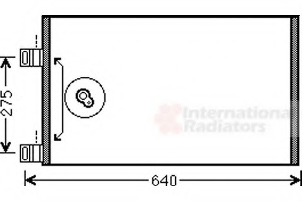 Condensator, climatizare 43005444 VAN WEZEL - Radiator clima Condensator, climatizare 43005444 VAN WEZEL - Radiator clima
