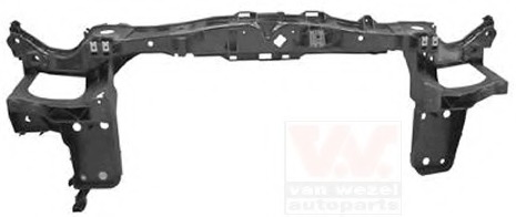 Acoperire fata 4312668 VAN WEZEL - Partea frontala/grila radiator Acoperire fata 4312668 VAN WEZEL - Partea frontala/grila radiator