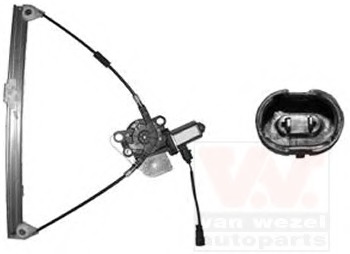 Mecanism actionare geam 4323265 VAN WEZEL - Geamuri actionate electric