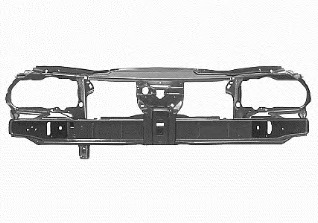 Acoperire fata 4325668 VAN WEZEL - Partea frontala/grila radiator