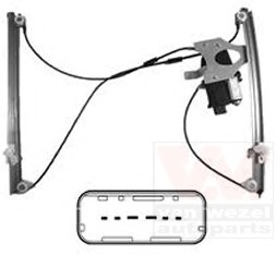 Mecanism actionare geam 4332262 VAN WEZEL - Geamuri actionate electric
