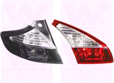 Lampa spate 4377923 VAN WEZEL - Stopuri / elemente Lampa spate 4377923 VAN WEZEL - Stopuri / elemente