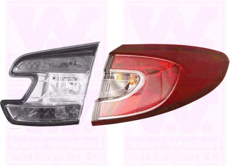 Lampa spate 4377926 VAN WEZEL - Stopuri / elemente Lampa spate 4377926 VAN WEZEL - Stopuri / elemente