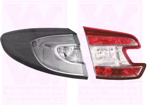 Lampa spate 4377927 VAN WEZEL - Stopuri / elemente Lampa spate 4377927 VAN WEZEL - Stopuri / elemente