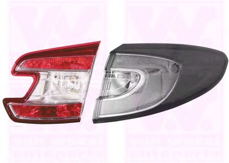 Lampa spate 4377928 VAN WEZEL - Stopuri / elemente Lampa spate 4377928 VAN WEZEL - Stopuri / elemente