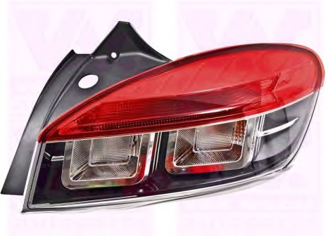 Lampa spate 4378922 VAN WEZEL - Stopuri / elemente Lampa spate 4378922 VAN WEZEL - Stopuri / elemente