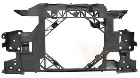 Acoperire fata 4380668 VAN WEZEL - Partea frontala/grila radiator