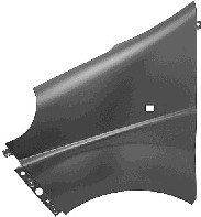 Aripa 4394656 VAN WEZEL - Fata vehicul