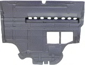 Material amortizare zgomot, nisa motor 4394701 VAN WEZEL - Capota fata/piese/izolare fonica