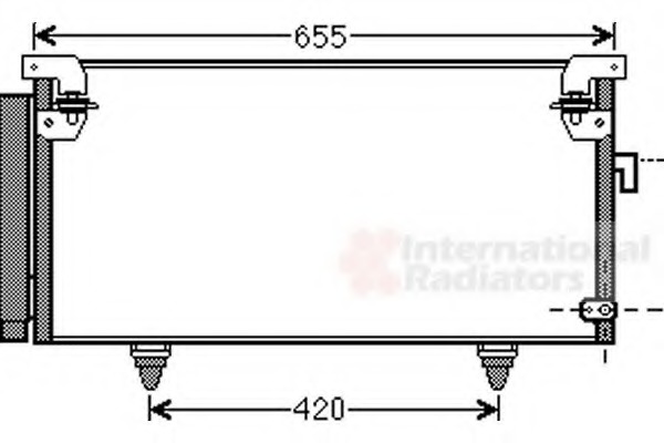 Condensator, climatizare 51005073 VAN WEZEL - Radiator clima Condensator, climatizare 51005073 VAN WEZEL - Radiator clima