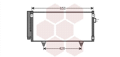 Condensator, climatizare 51005077 VAN WEZEL - Radiator clima Condensator, climatizare 51005077 VAN WEZEL - Radiator clima