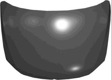 Capota motor 5772660 VAN WEZEL - Capota fata/piese/izolare fonica