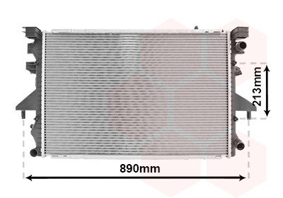 Radiator, racire motor 58002232 VAN WEZEL - Radiator apa/piese Radiator, racire motor 58002232 VAN WEZEL - Radiator apa/piese