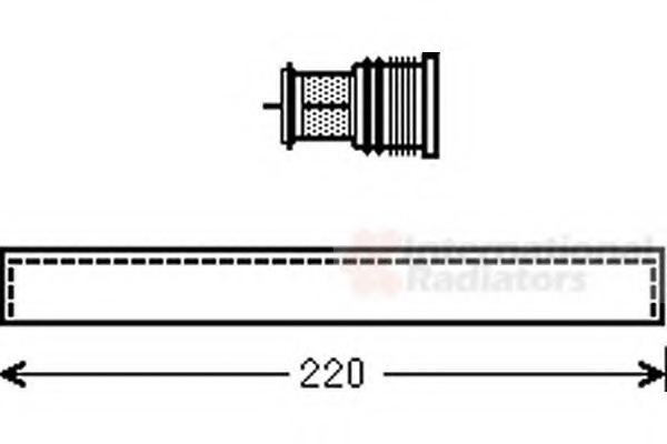uscator,aer conditionat 5800D294 VAN WEZEL - Uscator uscator,aer conditionat 5800D294 VAN WEZEL - Uscator