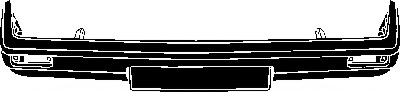 tampon 5812576 VAN WEZEL - Bara fata | piese (bara,grila,ramforsare,spoiler,deflector) tampon 5812576 VAN WEZEL - Bara fata | piese (bara,grila,ramforsare,spoiler,deflector)