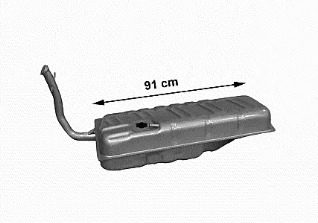 rezervor combustibil 5820083 VAN WEZEL - Rezervor combustibil/piese