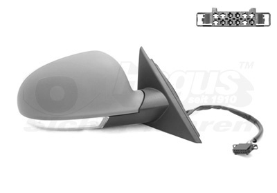 Oglinda exterioara 5838806 VAN WEZEL - Trapa/ capota/ usi/ acoperis escamotabil/ pavilion pliant