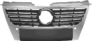 Grila radiator 5839514 VAN WEZEL - Partea frontala/grila radiator