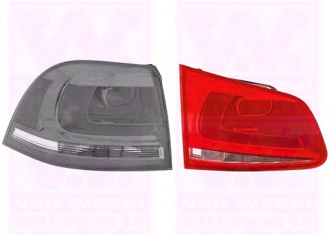 Lampa spate 5848933 VAN WEZEL - Stopuri / elemente Lampa spate 5848933 VAN WEZEL - Stopuri / elemente