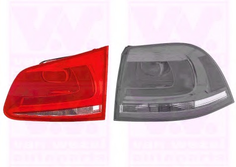 Lampa spate 5848934 VAN WEZEL - Stopuri / elemente Lampa spate 5848934 VAN WEZEL - Stopuri / elemente