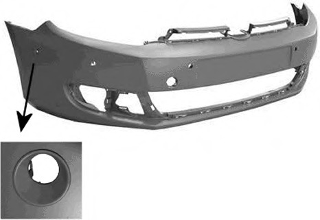 tampon 5863576 VAN WEZEL - Bara fata | piese (bara,grila,ramforsare,spoiler,deflector) tampon 5863576 VAN WEZEL - Bara fata | piese (bara,grila,ramforsare,spoiler,deflector)