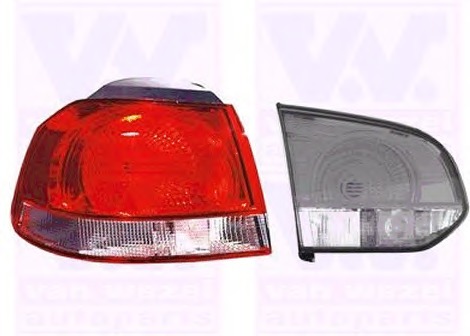 Lampa spate 5869935 VAN WEZEL - Stopuri / elemente Lampa spate 5869935 VAN WEZEL - Stopuri / elemente