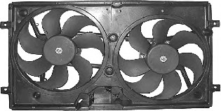 Ventilator, radiator 5875749 VAN WEZEL - Gmv (electroventilator )