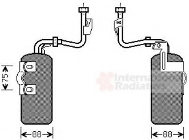 uscator,aer conditionat 5900D165 VAN WEZEL - Uscator uscator,aer conditionat 5900D165 VAN WEZEL - Uscator