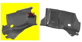 Material amortizare zgomot, nisa motor 7620704 VAN WEZEL - Capota fata/piese/izolare fonica