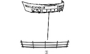 Grila ventilatie, bara protectie 7622590 VAN WEZEL - Bara fata | piese (bara,grila,ramforsare,spoiler,deflector) Grila ventilatie, bara protectie 7622590 VAN WEZEL - Bara fata | piese (bara,grila,ramforsare,spoiler,deflector)