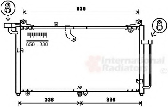 Condensator, climatizare 81005127 VAN WEZEL - Radiator clima Condensator, climatizare 81005127 VAN WEZEL - Radiator clima
