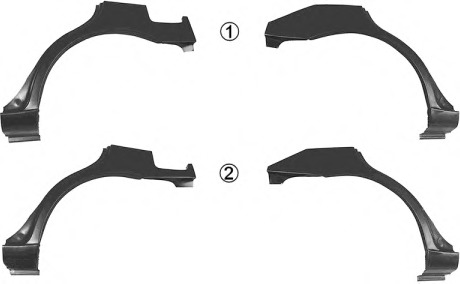 Panou lateral 8224147 VAN WEZEL - Panou lateral