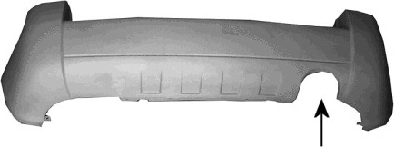tampon 8267546 VAN WEZEL - Bara fata | piese (bara,grila,ramforsare,spoiler,deflector) tampon 8267546 VAN WEZEL - Bara fata | piese (bara,grila,ramforsare,spoiler,deflector)