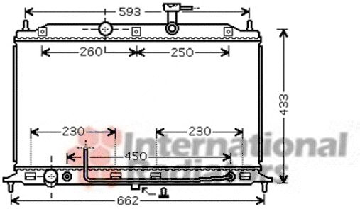 Radiator, racire motor 83002078 VAN WEZEL - Radiator apa/piese Radiator, racire motor 83002078 VAN WEZEL - Radiator apa/piese