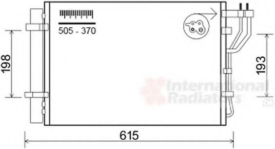 Condensator, climatizare 83005206 VAN WEZEL - Radiator clima Condensator, climatizare 83005206 VAN WEZEL - Radiator clima