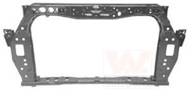 Acoperire fata 8323668 VAN WEZEL - Partea frontala/grila radiator